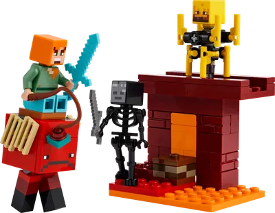 The Nether Lava Battle