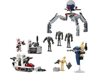 Clone Trooper & Battle Droid Battle Pack